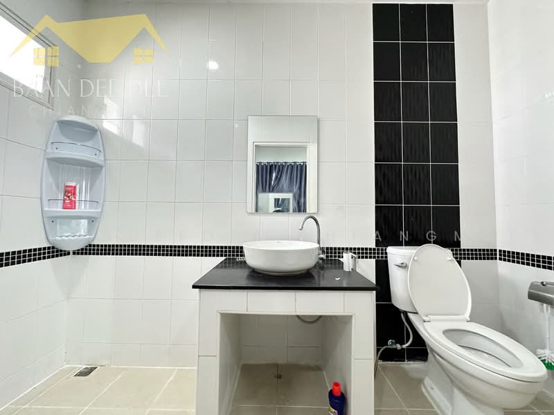 A house for rent near Tonkla School, Chiang Mai Rental Price: 15,000 THB/month Property ID: No.5H684, Chiang Mai, Nong Chom, San Sai, Chiang Mai, 3 Bedrooms, 150 sqm, Single Detached House For Rent, by Baandeedee Chiangmai, 500497674 - DDproperty.com