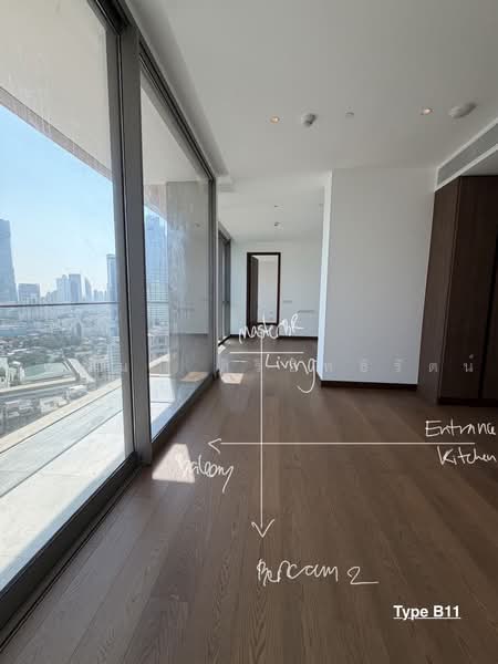 Dusit Central Park (Residences), Bangkok, 946 Rama 4 Road, Silom, Bang Rak, Bangkok, 2 Bedrooms, 110 sqm, Condo Option To Buy, by สุวัฒนา สิริอิทธิรัตน์, 500497679 - DDproperty.com