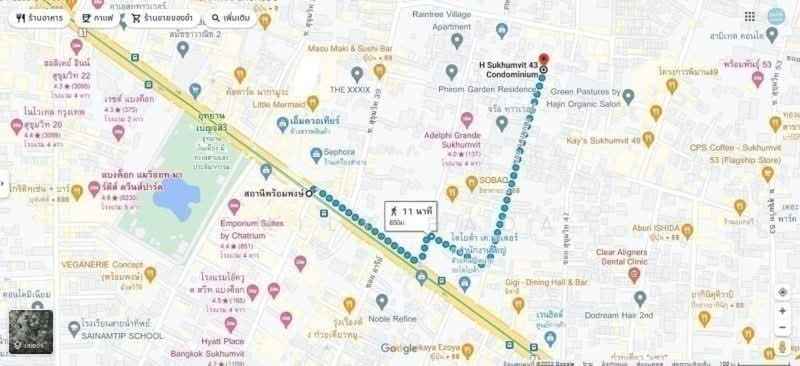 H Sukhumvit 43, กรุงเทพ, 28 Sukhumvit 34 Road, คลองตันเหนือ, วัฒนา, กรุงเทพ, 43 ตร.ม., คอนโด ให้เช่า, โดย Emily Bada, 500497811 - DDproperty.com