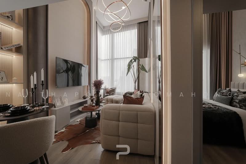 SOHO Bangkok Ratchada, Bangkok, 74 Pracha Rat Bamphen Rd, Huai Khwang, Bangkok, 2 Bedrooms, 48 sqm, Condo For Rent, by Natthapong Laomahong, 500498067 - DDproperty.com