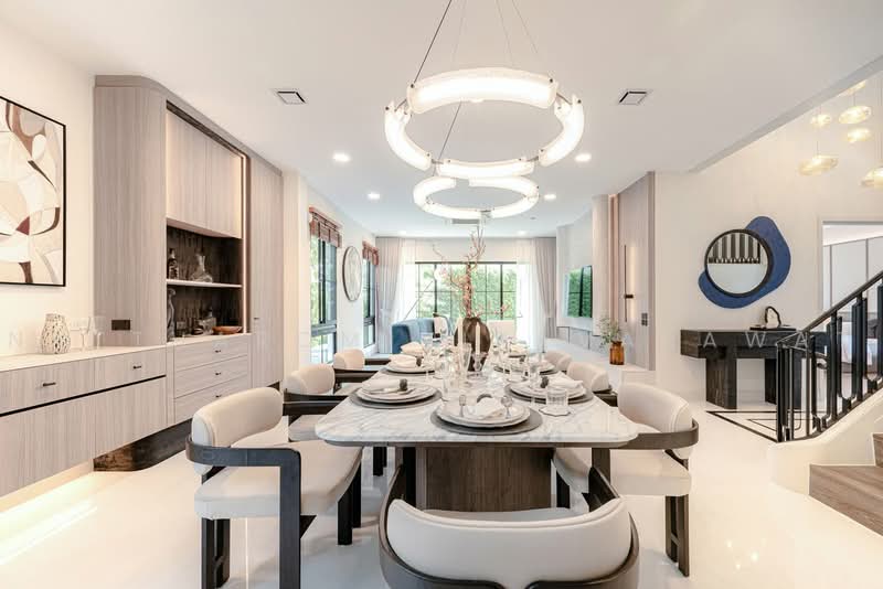 Nantawan Rama 9 - New Krungthepkreetha, Bangkok, Saphan Sung, Bangkok, 3 Bedrooms, 302 sqm, Single Detached House For Rent, by Nattharom Vipavarawat, 500498314 - DDproperty.com