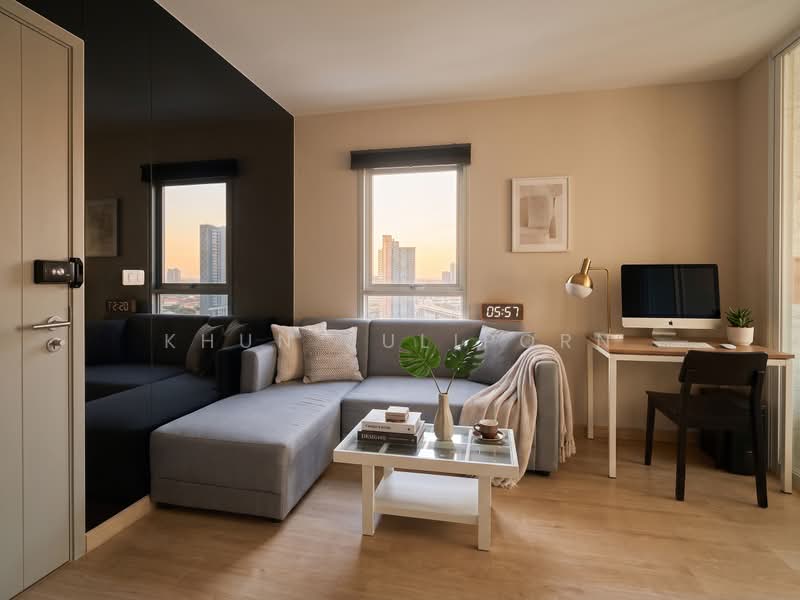 The Tempo Grand Sathorn-Wutthakat, Bangkok, Ratchaphruek Road, Bangko, Chom Thong, Bangkok, 1 Bedroom, 31 sqm, Condo For Rent, by Khun Suliporn, 500498651 - DDproperty.com