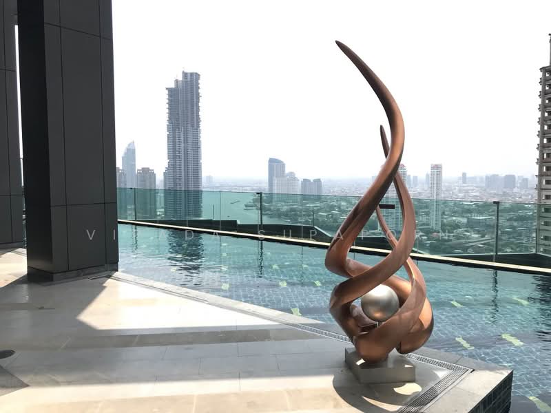Rhythm Sathorn, Bangkok, 141 Soi Sathorn 21, Yan Nawa, Sathon, Bangkok, 2 Bedrooms, 66 sqm, Condo For Rent, by Vipada Supaporn, 500498735 - DDproperty.com