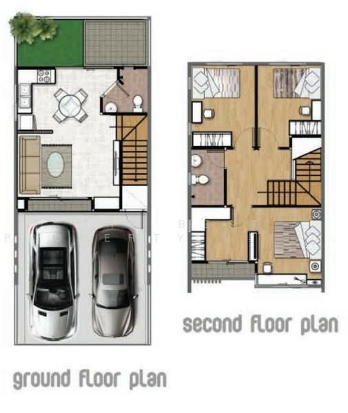 Baan Lapawan 23, Nonthaburi, 345-Ratchaphruek Road, Lam Pho, Bang Bua Thong, Nonthaburi, 3 Bedrooms, 100 sqm, Townhouse For Sale, by The Best Property บี (รหัสตัวแทน 3001) Line ID :, 500498825 - DDproperty.com