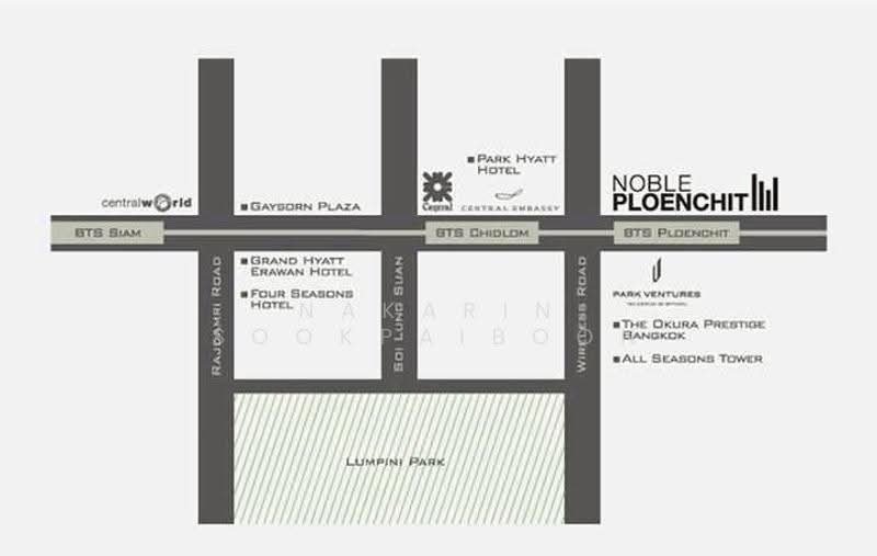 Noble Ploenchit, Bangkok, 1035 Ploenchit Road, Lumphini, Pathum Wan, Bangkok, 2 Bedrooms, 95 sqm, Condo For Rent, by Nakarin Sookpaiboon, 500499343 - DDproperty.com
