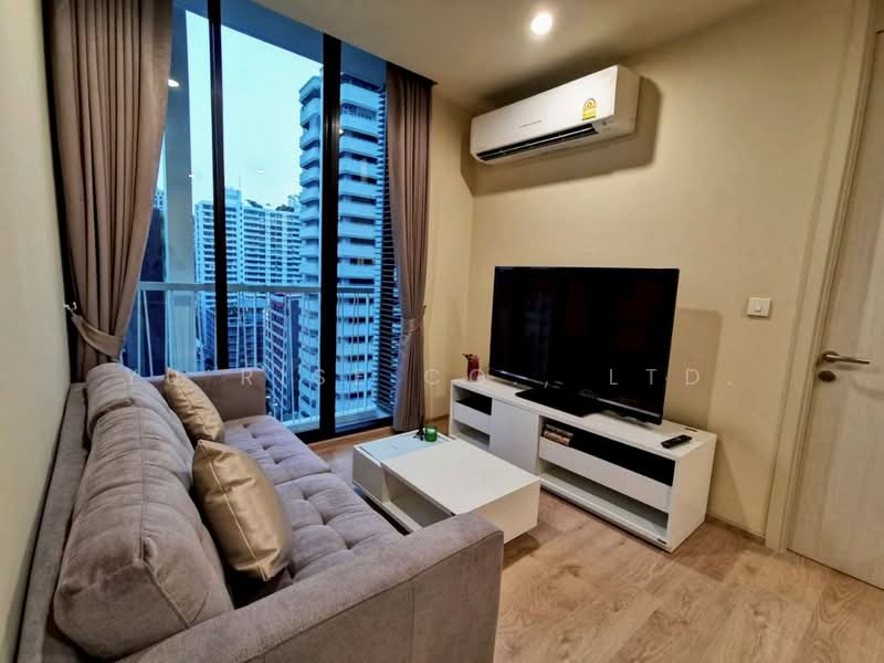 Noble Recole, Bangkok, 77 Soi Sukhumvit 19 Sukhumvit Road, Khlongtoei Nua, Watthana, Bangkok, 1 Bedroom, 35 sqm, Condo For Rent, by YU RISE CO., LTD., 500499366 - DDproperty.com