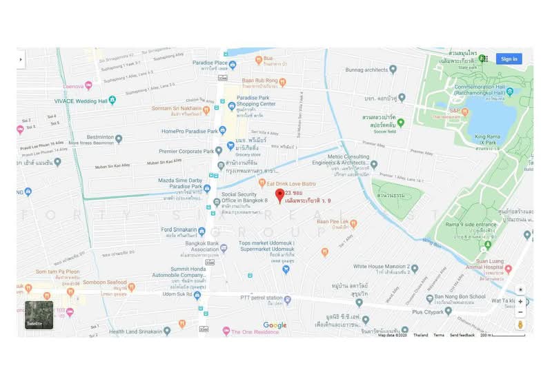 ที่ดินถมแล้ว 1ไร่ ย่านศรีนครินทร์ ใกล้ Paradise Park & MRT สวนหลวงร.9, กรุงเทพ, หนองบอน, ประเวศ, กรุงเทพ, 1,600 ตร.ม., ที่ดิน ขาย, โดย Forty-Six Real Estate Group, 500499434 - DDproperty.com