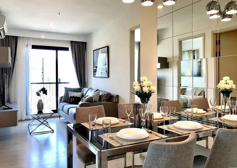 Life Asoke, Bangkok, Asoke-Dindang Road, Bang Kapi, Huai Khwang, Bangkok, 2 Bedrooms, 55 sqm, Condo For Rent, by Pensasi Ongphichetmetha, 500499616 - DDproperty.com