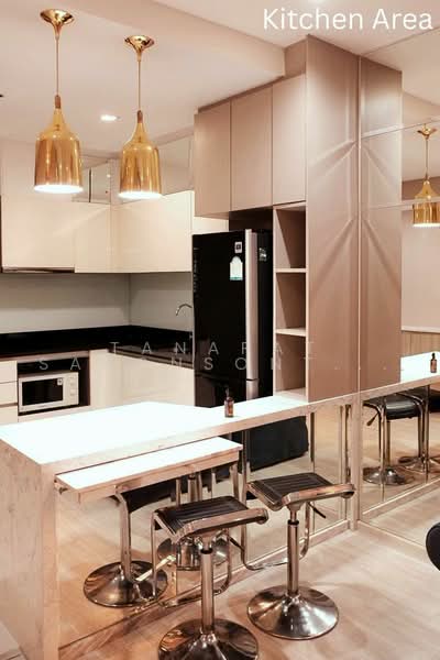 Quinn Ratchada 17, Bangkok, 454 456 Soi Inthara Mari 45, Din Daeng, Bangkok, 2 Bedrooms, 65 sqm, Condo For Rent, by Tanapat Sakonsontised, 500500213 - DDproperty.com