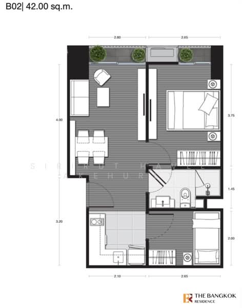 Noble Around Ari, Bangkok, 312 Phahon Yothin Rd, Samsen Nai, Phaya Thai, Bangkok, 2 Bedrooms, 42 sqm, Condo For Sale, by Sirirut Havee Akehurst, 500500226 - DDproperty.com
