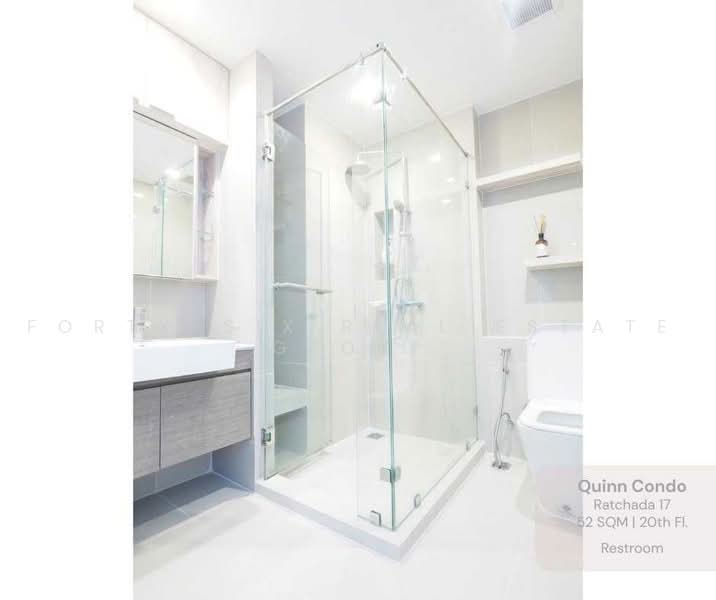 Quinn Ratchada 17, Bangkok, 454 456 Soi Inthara Mari 45, Din Daeng, Bangkok, 1 Bedroom, 52 sqm, Condo For Rent, by Forty-Six Real Estate Group, 500500392 - DDproperty.com