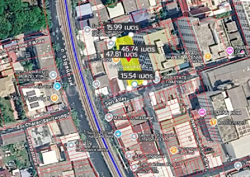 ที่ดินเปล่า จรัญสนิทวงศ์ ซอย6, Bangkok, จรัญสนิทวงศ์, Wat Tha Pra, Bangkok Yai, Bangkok, , 764 sqm, Land For Sale, by ณัฏฐ์อาณา บรรยงกะเสนา ณ อยุธยา, 500500548 - DDproperty.com