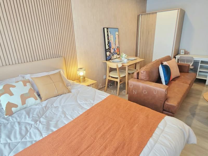 Aspire Onnut Station, Bangkok, Sukhumvit Road, Phra Kanong, Khlong Toei, Bangkok, 1 Bedroom, 27 sqm, Condo For Rent, by Thanachot Khantigamongun, 500500762 - DDproperty.com