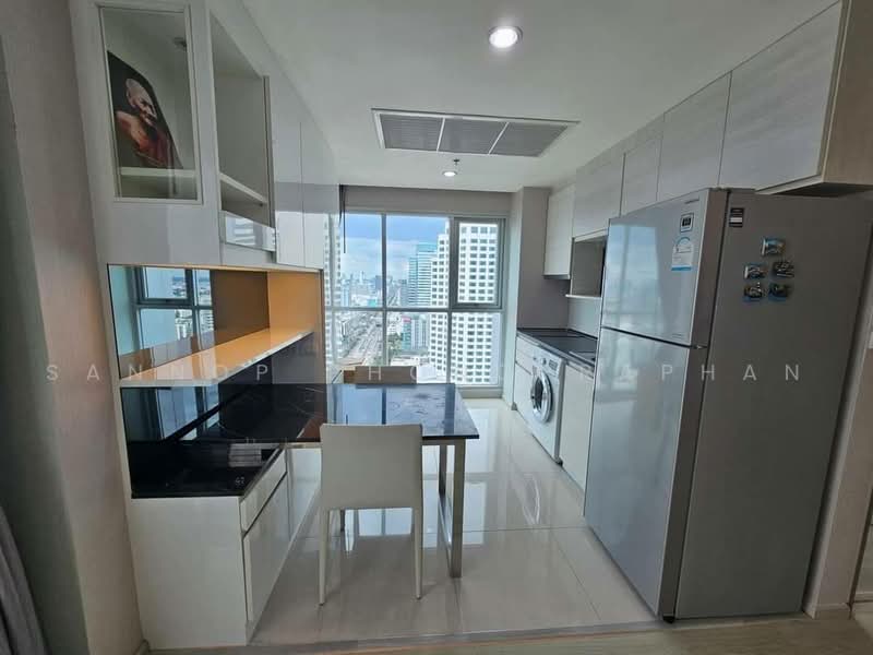Life Ratchadapisek, Bangkok, 279 Ratchadapisaek Road, Huai Khwang, Bangkok, 2 Bedrooms, 66 sqm, Condo For Rent, by Sannop Phongpraphan, 500500974 - DDproperty.com