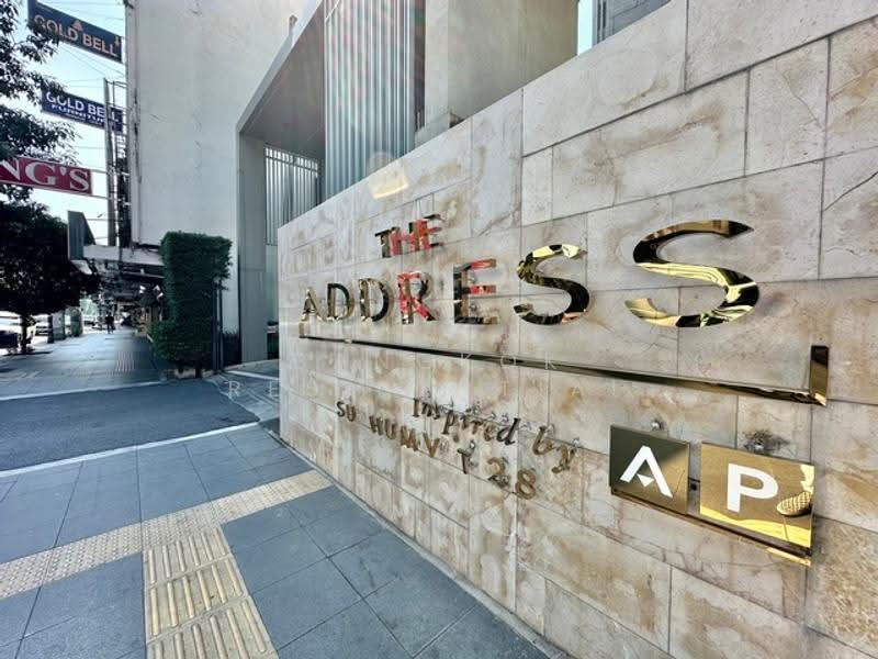 The Address Sukhumvit 28 : ดิ แอดเดรส สุขุมวิท 28, กรุงเทพ, 1 ซอยสุขุมวิท 28 ถนนสุขุมวิท แขวงคลองตัน เขตคลองเตย กรุงเทพมหานคร, คลองตัน, คลองเตย, กรุงเทพ, 67 ตร.ม., คอนโด ให้เช่า, โดย Bangkok Residential, 500500998 - DDproperty.com