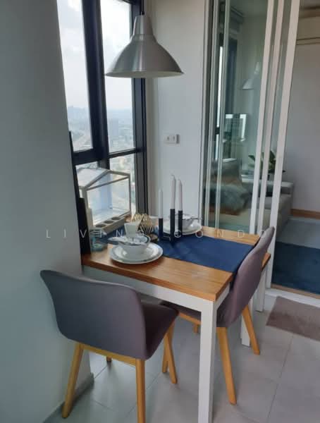 The Base Rama 9-Ramkhamhaeng, Bangkok, 3 Ramkhamhaeng Road, Hua Mak, Bang Kapi, Bangkok, 1 Bedroom, 30 sqm, Condo For Rent, by Living Condo, 500501077 - DDproperty.com