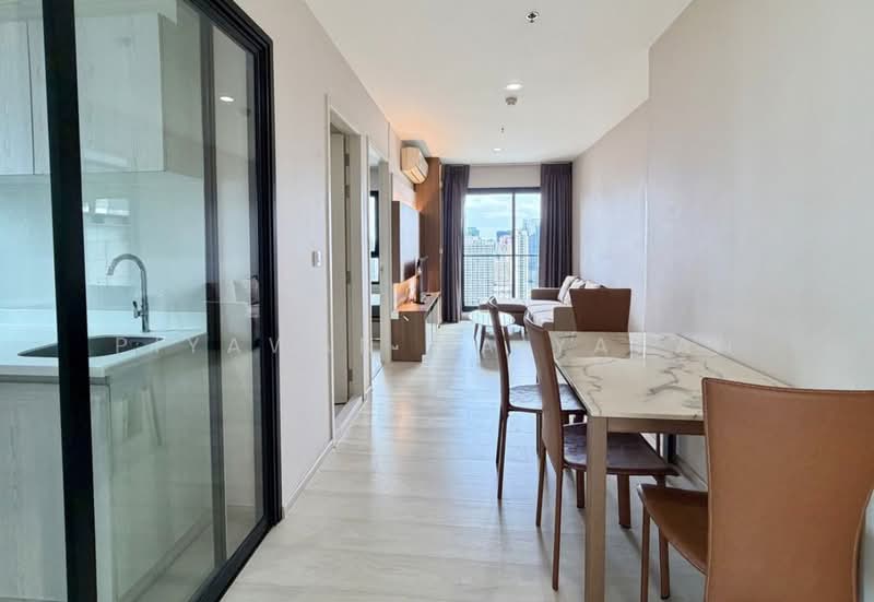 Life Asoke, Bangkok, Asoke-Dindang Road, Bang Kapi, Huai Khwang, Bangkok, 2 Bedrooms, 55 sqm, Condo For Rent, by Piyawan Maiyapan, 500501098 - DDproperty.com