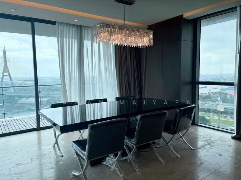 The Pano Rama 3, Bangkok, 890 Rama 3 Road, Bang Pong Pang, Yan Nawa, Bangkok, 3 Bedrooms, 225 sqm, Condo For Rent, by Piyawan Maiyapan, 500501159 - DDproperty.com