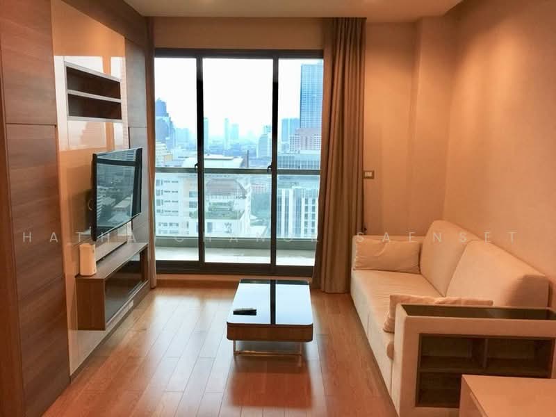 The Address Sathorn, Bangkok, 98 Sathorn Nua Road, Silom, Bang Rak, Bangkok, 1 Bedroom, 56 sqm, Condo For Rent, by Hathaichanok Saenset, 500501322 - DDproperty.com