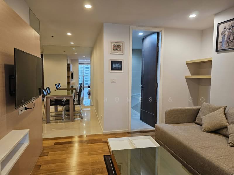 15 Sukhumvit Residences, Bangkok, Soi Sukhumvit 15, Khlongtoei Nua, Watthana, Bangkok, 1 Bedroom, 53 sqm, Condo For Rent, by Jentina Homes & Co, 500501440 - DDproperty.com