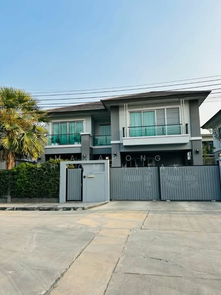The Palm Krungthep Kreetha-Wongwaen, Bangkok, 29 Krungthep Kreetha Road, Saphan Sung, Bangkok, 5 Bedrooms, 222 sqm, Single Detached House For Rent, by Manapong Phromphitak, 500501450 - DDproperty.com