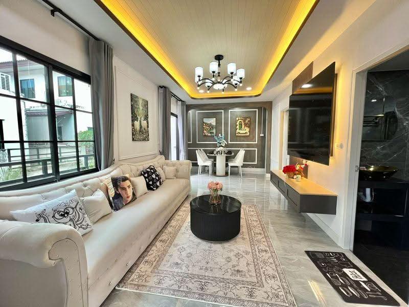 Baan Fah Piyarom - Lumlukka Klong 6, Pathum Thani, Lam Luk Ka Road, Khlong 6 (Exit), Bung Kham Proi, Lam Luk Ka, Pathum Thani, 3 Bedrooms, 100 sqm, Townhouse For Sale, by นภัสศรณ์ วงศ์สินไทยกร (นันท์), 500502086 - DDproperty.com