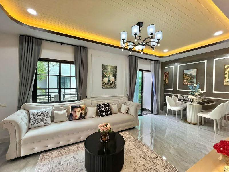 Baan Fah Piyarom - Lumlukka Klong 6, Pathum Thani, Lam Luk Ka Road, Khlong 6 (Exit), Bung Kham Proi, Lam Luk Ka, Pathum Thani, 3 Bedrooms, 100 sqm, Townhouse For Sale, by นภัสศรณ์ วงศ์สินไทยกร (นันท์), 500502086 - DDproperty.com