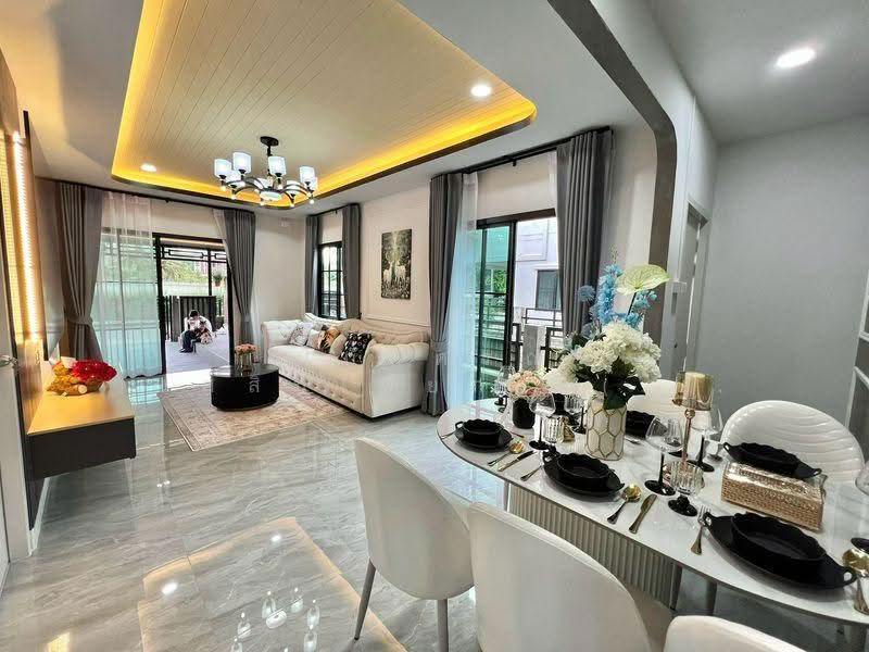 Baan Fah Piyarom - Lumlukka Klong 6 : บ้านฟ้าปิยรมย์ รังสิต - ลำลูกกา คลอง 6, ปทุมธานี, ถนนลำลูกกา คลอง 6 (ออก), บึงคำพร้อย, ลำลูกกา, ปทุมธานี, 100 ตร.ม., ทาวน์เฮ้าส์ ขาย, โดย นภัสศรณ์ วงศ์สินไทยกร (นันท์), 500502086 - DDproperty.com
