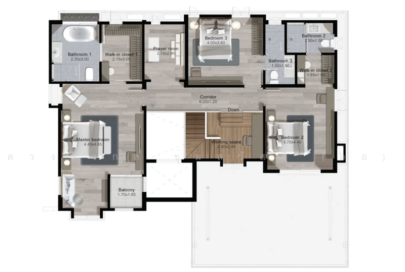 Nantawan Rama 9 - New Krungthepkreetha, Bangkok, Saphan Sung, Bangkok, 4 Bedrooms, 302 sqm, Single Detached House For Rent, by ดวงจงกล ชุ่มสวัสดิ์ (ออ), 500502145 - DDproperty.com