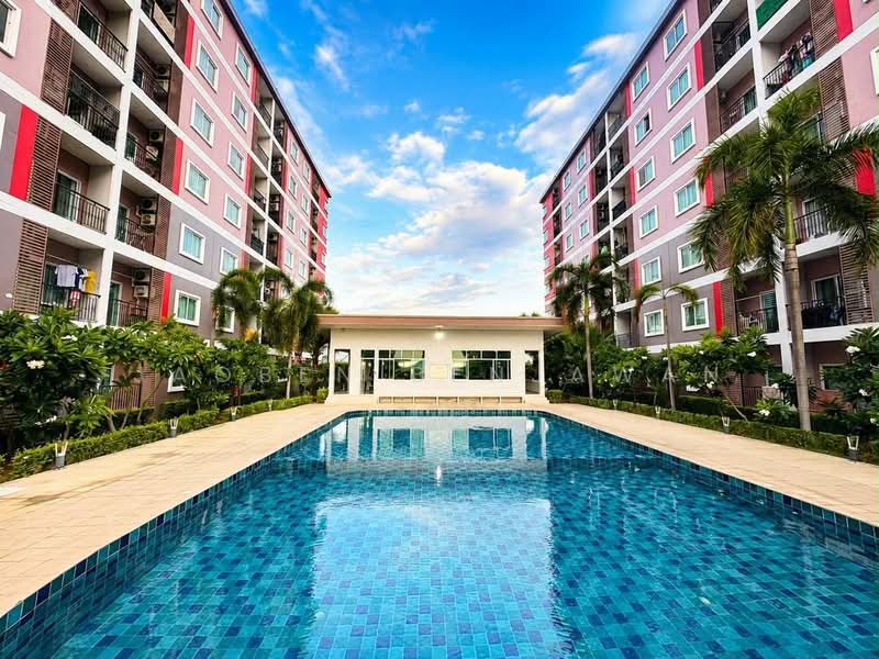 CC Condominium 2, Chon Buri (Pattaya), Sukhumvit Road, Nong Pru, Bang Lamung (Pattaya), Chon Buri (Pattaya), 2 Bedrooms, 49 sqm, Condo For Rent, by JaoBen Benjawan, 500502161 - DDproperty.com