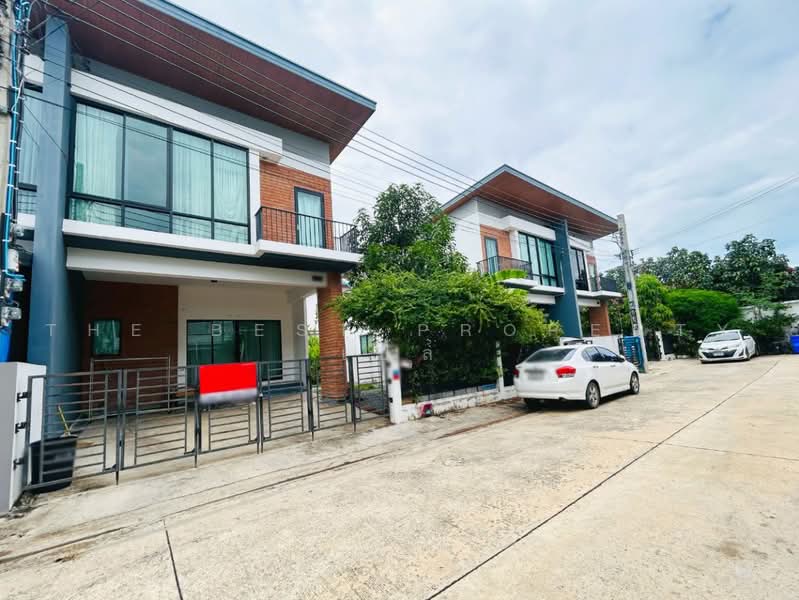 สุขสำราญ คาแนล ประชาอุทิศ90, Samut Prakan, Ban Khlong Suan, Phra Samut Jadee, Samut Prakan, 4 Bedrooms, 150 sqm, Semi-Detached House (Twin House) For Sale, by The Best Property เปิ้ล, 500502312 - DDproperty.com
