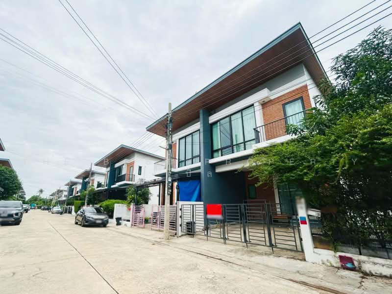 สุขสำราญ คาแนล ประชาอุทิศ90, Samut Prakan, Ban Khlong Suan, Phra Samut Jadee, Samut Prakan, 4 Bedrooms, 150 sqm, Semi-Detached House (Twin House) For Sale, by The Best Property เปิ้ล, 500502312 - DDproperty.com
