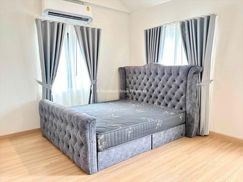 ให้เช่าทาวน์โฮมสไดล์ มูจิมินิมอล ม.เทอเรสโฮม สวนเสือ ศรีราชา, Chon Buri (Pattaya), Surasak, Si Racha, Chon Buri (Pattaya), 3 Bedrooms, 85 sqm, Townhouse For Rent, by Dusit Saengfa, 500502513 - DDproperty.com