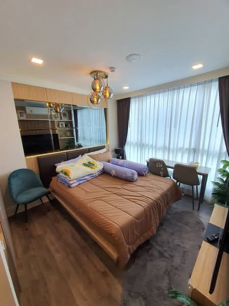 Atmoz Ratchada-Huaikwang, Bangkok, Saha Kan Pramun Alley, Wang Thonglang, Bangkok, 2 Bedrooms, 40 sqm, Condo For Rent, by จิตราภรณ์ พิมพ์จันทร์, 500502598 - DDproperty.com