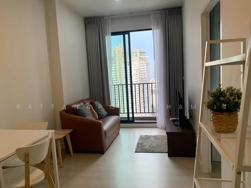 The Niche Pride Thonglor-Phetchaburi, Bangkok, New Petchaburi Road, Bang Kapi, Huai Khwang, Bangkok, 1 Bedroom, 30 sqm, Condo For Rent, by Rattanaporn Khamlit, 500502712 - DDproperty.com