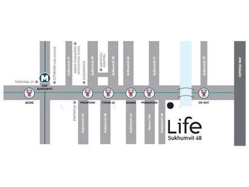 Life Sukhumvit 48, Bangkok, Soi Sukhumvit 48, Phra Kanong, Khlong Toei, Bangkok, 1 Bedroom, 34 sqm, Condo For Rent, by Khun bam bam, 500502720 - DDproperty.com