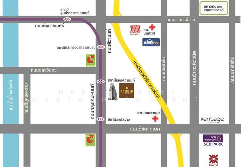 Amber By Eastern Star, Nonthaburi, Nonthaburi Road, Bang Khen, Muang Nonthaburi, Nonthaburi, 1 Bedroom, 94 sqm, Condo For Rent, by Naphattarat Rachatacharoonrut (NATTY), 500502763 - DDproperty.com