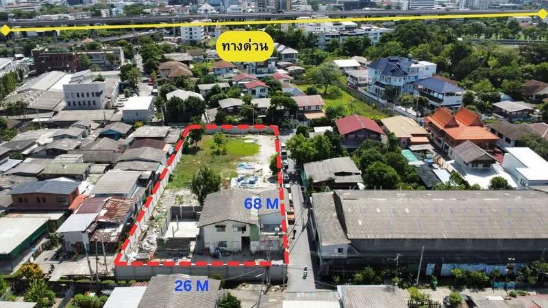 ขาย ที่ดิน สุขุมวิท 62 ซอยริมทางด่วน 2 ขนาด 594 ตรว, Bangkok, สุขุมวิท 62, Bang Chak, Phra Khanong, Bangkok, , 1,976 sqm, Land For Sale, by เสาวลักษณ์ คล้ายนพกุล, 500502803 - DDproperty.com
