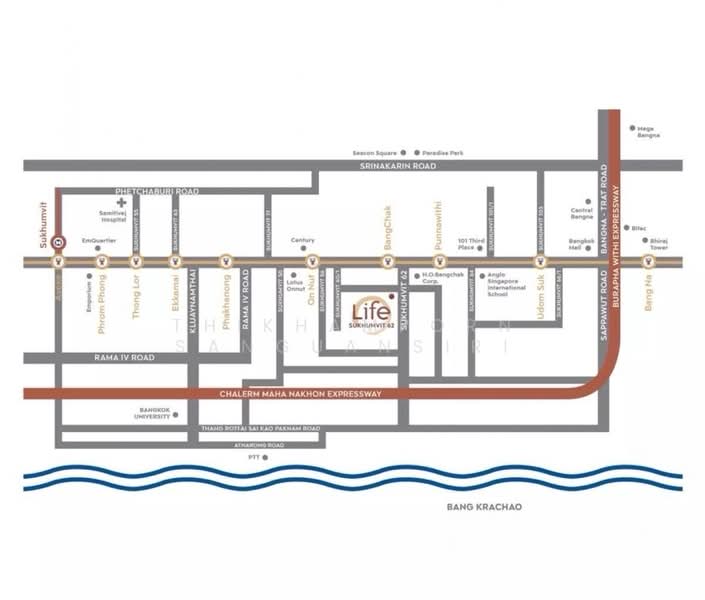 Life Sukhumvit 62 : ไลฟ์ สุขุมวิท 62, กรุงเทพ, ซอยสุขุมวิท 62, บางจาก, พระโขนง, กรุงเทพ, 35 ตร.ม., คอนโด ให้เช่า, โดย Thikhamporn Sanguansiri, 500502821 - DDproperty.com