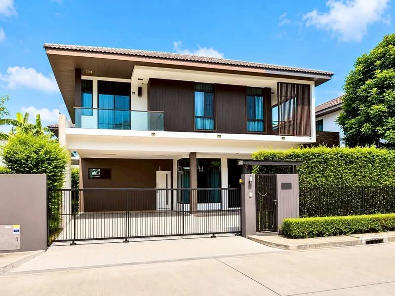 Mantana Lake Watcharapol, Bangkok, Sukhaphiban 5 Road, O-Ngoen, Sai Mai, Bangkok, 4 Bedrooms, 230 sqm, Single Detached House For Sale, by เอนก, 500502916 - DDproperty.com