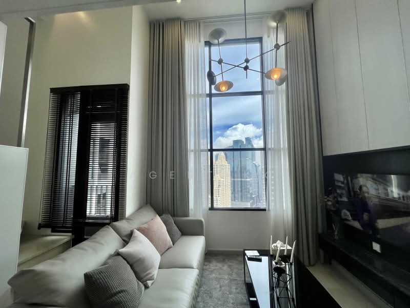 Knightsbridge Prime Sathorn, Bangkok, 599 Naradhiwas Rajanagarindra Road, Thung Maha Mek, Sathon, Bangkok, 1 Bedroom, 37 sqm, Condo For Rent, by Agentbkk, 500502957 - DDproperty.com