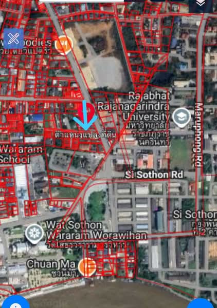 ที่ดินใกล้วัดโสธร, Chachoengsao, ถนนศรีโสธรตัดใหม่, Nha Mueng, Muang Chachoengsao, Chachoengsao, , 1,036 sqm, Land For Sale, by นันท์นภัส ประยูรรัตน์, 500503036 - DDproperty.com