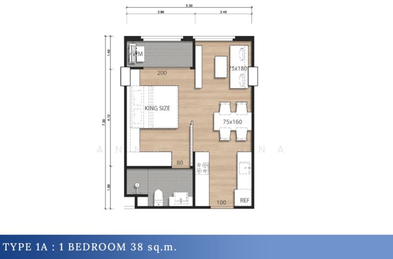 Above Element Condo : อะโบฟ เอเลเมนท์, ภูเก็ต, เชิงทะเล, ถลาง, ภูเก็ต, 38 ตร.ม., คอนโด ขาย, โดย Anna Fomina, 500503041 - DDproperty.com