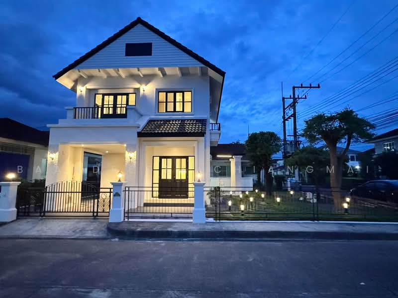 บ้านรีโนเวทใหม่ หลังหัวมุม 3.78 ล้าน ฟรีค่าโอน, Chiang Mai, หมู่บ้านแลนแอนเฮาส์สันทราย, Nong Harn, San Sai, Chiang Mai, 3 Bedrooms, 150 sqm, Single Detached House For Sale, by Baandeedee Chiangmai, 500503174 - DDproperty.com