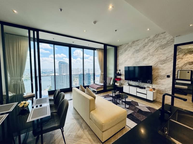 Chapter Charoennakhon–Riverside, Bangkok, Charoennakorn Road, Bang Lam Phu Lang, Khlong San, Bangkok, 2 Bedrooms, 79 sqm, Condo For Rent, by Sompob Buaparungsri, 500503276 - DDproperty.com
