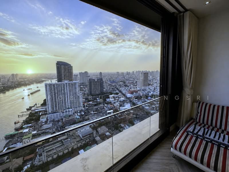 Chapter Charoennakhon–Riverside, Bangkok, Charoennakorn Road, Bang Lam Phu Lang, Khlong San, Bangkok, 2 Bedrooms, 79 sqm, Condo For Rent, by Sompob Buaparungsri, 500503276 - DDproperty.com