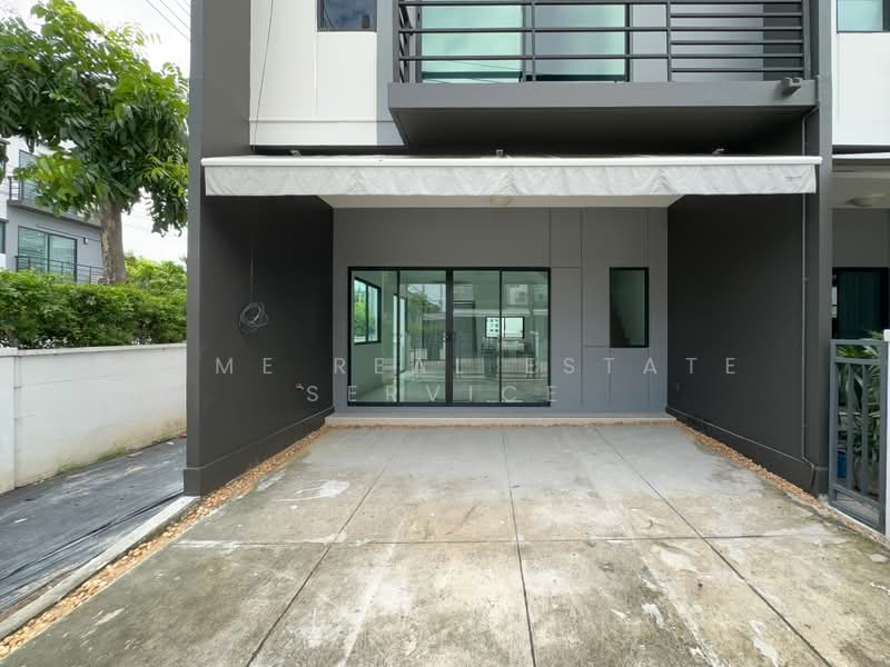 Baan Klang Muang Ratchaphruek - Rattanathibet, Nonthaburi, Soi Yothathikan, Nonthaburi 2023, Bang Rak Yai, Bang Bua Thong, Nonthaburi, 3 Bedrooms, 145 sqm, Townhouse For Sale, by HOME Real Estate Service, 500503469 - DDproperty.com