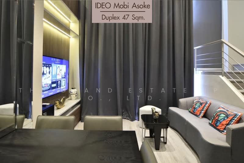 IDEO Mobi Asoke, Bangkok, New Petchaburi Road, Bang Kapi, Huai Khwang, Bangkok, 1 Bedroom, 47 sqm, Condo For Rent, by The Grand Estate JP Co., Ltd., 500503602 - DDproperty.com