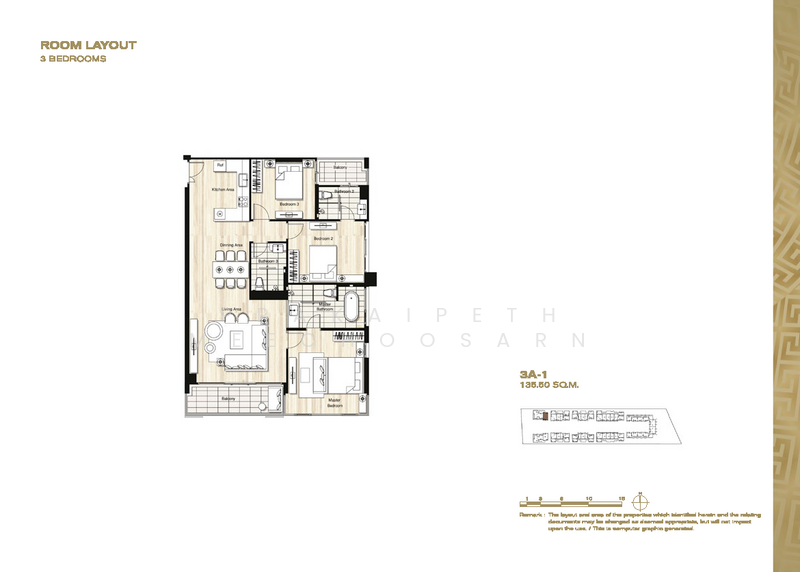 Baan Mai Khao, Phuket, 8 Moo 3, Mai Khao, Thalang, Phuket, 3 Bedrooms, 136 sqm, Condo For Sale, by CBRE (Thailand) Co.,Ltd, 500503685 - DDproperty.com