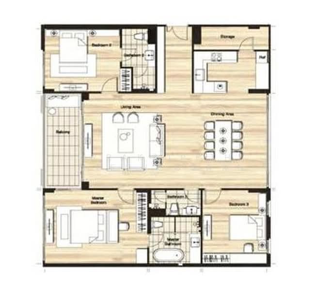 Baan Mai Khao, Phuket, 8 Moo 3, Mai Khao, Thalang, Phuket, 3 Bedrooms, 136 sqm, Condo For Sale, by CBRE (Thailand) Co.,Ltd, 500503718 - DDproperty.com